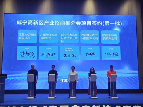 咸宁高新区迎来食品饮料产业新突破，8大项目签约总投资达38.7亿元，助力区域经济高质量发展